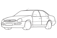 FORD SCORPIO MK2 (1995-98)