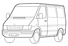 MERCEDES SPRINTER (W208-314) (1995-99)