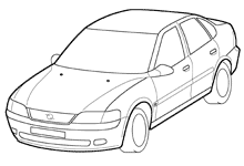 OPEL VAUXHALL VECTRA MK2 (1995-2001)