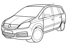 OPEL ZAFIRA MK2 (2005-)