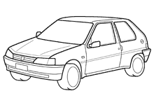 PEUGEOT 106 (1992-96)