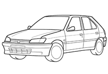 PEUGEOT 306 (1993-96)